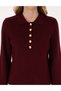 Vişne Slim Fit Polo Neck Sweater 50310918-Vr223 - 6