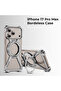 Borderless Silver Titanium Case for iPhone 17 Pro Max – Sleek Protection