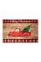 New Year's Door Mat Non-Slip Woven Base |   Christmas Patterned Door Mat |   Ber0459