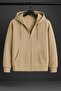 Hooded Jacket-Sweatpants-Sweatshirt 3-Piece Set - 3