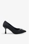 Velmira Buckle Thick Heeled Classic Shoes
