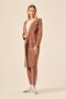 Women's Stone Detailed Two-Piece Suit Brown 20740 - 5