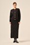 Women's Stone Detailed Two-Piece Set Black 20752 - 5