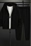 Hooded Jacket-Sweatpants-Sweatshirt 3-Piece Set