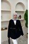 Linen Single Button Blazer Jacket