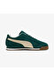 Roma Suede Unisex Green Sneakers
