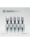 Livia Detachable Magnetic Cable Management, 5 Magnetic Heads, N52 Magnet, White - 7