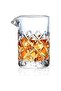 Professional 24 Oz Cocktail Mixing Glass, Thick Bottom Seamless Crystal Mixing Glass - 4