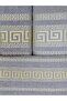 3-Pc Turkish Cotton Towel Gift Set Lightweight & Soft Bath, Hand & Face Towels with Stylish Borders - 2
