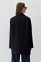 Women's Wool Blend Black Coat 1110723-900 - 4