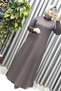 Women's Clothing Crystal Zipper Dress - 2
