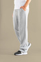 Men's pants elastic waist linen casual stretchy Stretch Fabric basic cotton jogger - 3