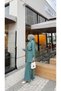 Front Buttoned Oversize Fit Hijab Scuba Suit 1318 - 4
