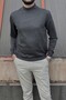 Men's, Slim-Fit, Old Money, Half-Neck Knit Sweater - 4