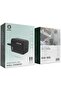 Dual PD Wall Charger with USB-C to USB-C Cable, 40W, Fast Charging, UK Plug – Black - 4