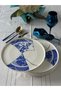Gino Porcelain Serving Plate Set of 6 - 3