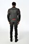Riva Summer Protective Mesh Motorcycle Jacket Black Gray Red - 5