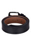 Bloombelt Obsidian Black Genuine Leather Men's Belt-105Cm - 2