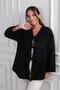 Women's Front Lace-Up 3 Thread Cashmere Cardigan