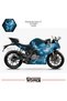 Cfmoto 250Sr Sticker Fairing Punisher Engine Fairing Model Ready Kit