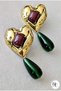 Muse Earrings – Brand Trend Heart Earrings (Kod-367) - 4