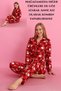 Suede Fabric Women's Pajama Set Winter Women's Pajamas Soft Fabric Buttoned Pajama Set - 3