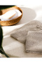 Rosabell 2-Pack 100% Cotton Crochet Hand Towels - Beige - 30X40 cm - 2