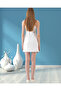 Women's Thin Strap Shoulder Mini Length Regular Fit Stretchy Dress - 4