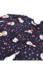 Snowman Candy Cane Snowflake 100% Cotton New Year's Themed Pajamas1Piece - 3