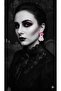 Halloween Halloween Ghost Earrings – Handmade Pink Floral Women's Earrings Blossom Boo - 6