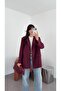 Oversized Burgundy Blazer