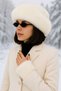 Women's Kalpak Hat – Heat Insulating in Cold Weather, Faux Fur Look, Soft, Elegant and Animal-Friendly - 3