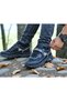 Children's Unisex Sole Water Repellent Fabric Velcro Trekking Outdoor Sports Shoes – Non-Slip Flexible Sole - 6
