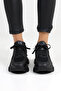 Women’s Black Everyday Sport Sneakers | Comfortable and Stylish High-Platform Trend Model - 6