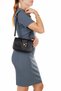 Pack of 2 Women's Bags with Flap, Crossbody Strap, Beige and Black Shoulder Bag, 2 Pieces - 2