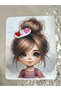 Heart Snap Children's and Baby Clip Hairless Baby Clip Newborn Clip