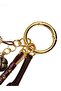 Brown Paracord and Suede String Teddy Bear Detailed Bag Ornament Charm – Handmade - 7