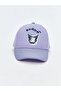 Lilac Kuromi Printed Girl's Cap Hat