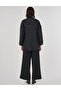 Patch Pocket Embossed Pattern Jacket Black - 4