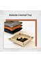 Valet Tray - Small Compact Catchall Tray (Caramel) - 5