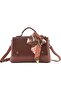 Shoulder Bag – High-Grade PU Leather for Women with Scarf