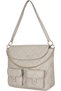 Shoulder Bag - High-Grade PU Leather Quilted Handbag with Gold Chain - 2