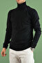 Men's Slim Fit Turtleneck Knitwear Sweater - 3