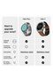 Halo Plus Metallic Smartwatch, 1.46' AMOLED, Stainless Steel Straps, BT Calling, 100+ Watchfaces, 100+ Sport Modes, Multi Health Trackers, Water & Dust Resistant, 1 Year (Elite Silver) - 6
