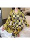 Matching Couple Pajamas Button Up Set 2 Pieces Sleepwear Ins Style MG14 - 3