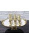 Gold Serving Tongs Set of 3 Black Papaty Pasta/Dessert/Food/Display Tongs Titanium - 5