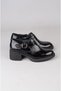 Seç D1034 Genuine Leather Heelled Women's Shoes (Heel Height: 5 cm) Black Patent Leather - 3