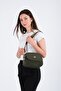 Women's Long Strap Hand and Shoulder Bag – Khaki - 3