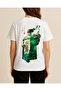 Green Bottle and the Devil Printed T-Shirt - 3