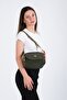 Women's Long Strap Hand and Shoulder Bag – Khaki - 2